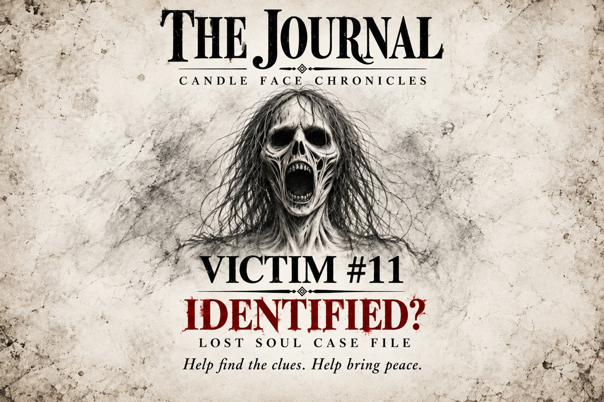 Candle Face Chronicles: The Journal — Victim #11 “Identified?” lost soul case file.