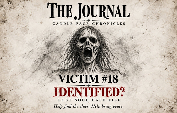 Candle Face Chronicles: The Journal — Victim #18 “Identified?” lost soul case file.